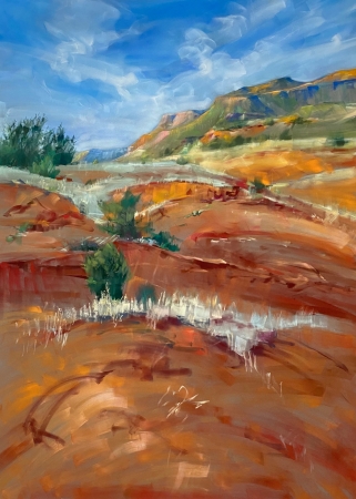 Canyon Evening by artist Enid Wood